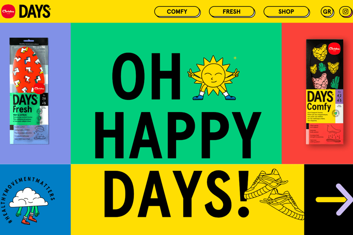 Christou 1910 DAYS website preview